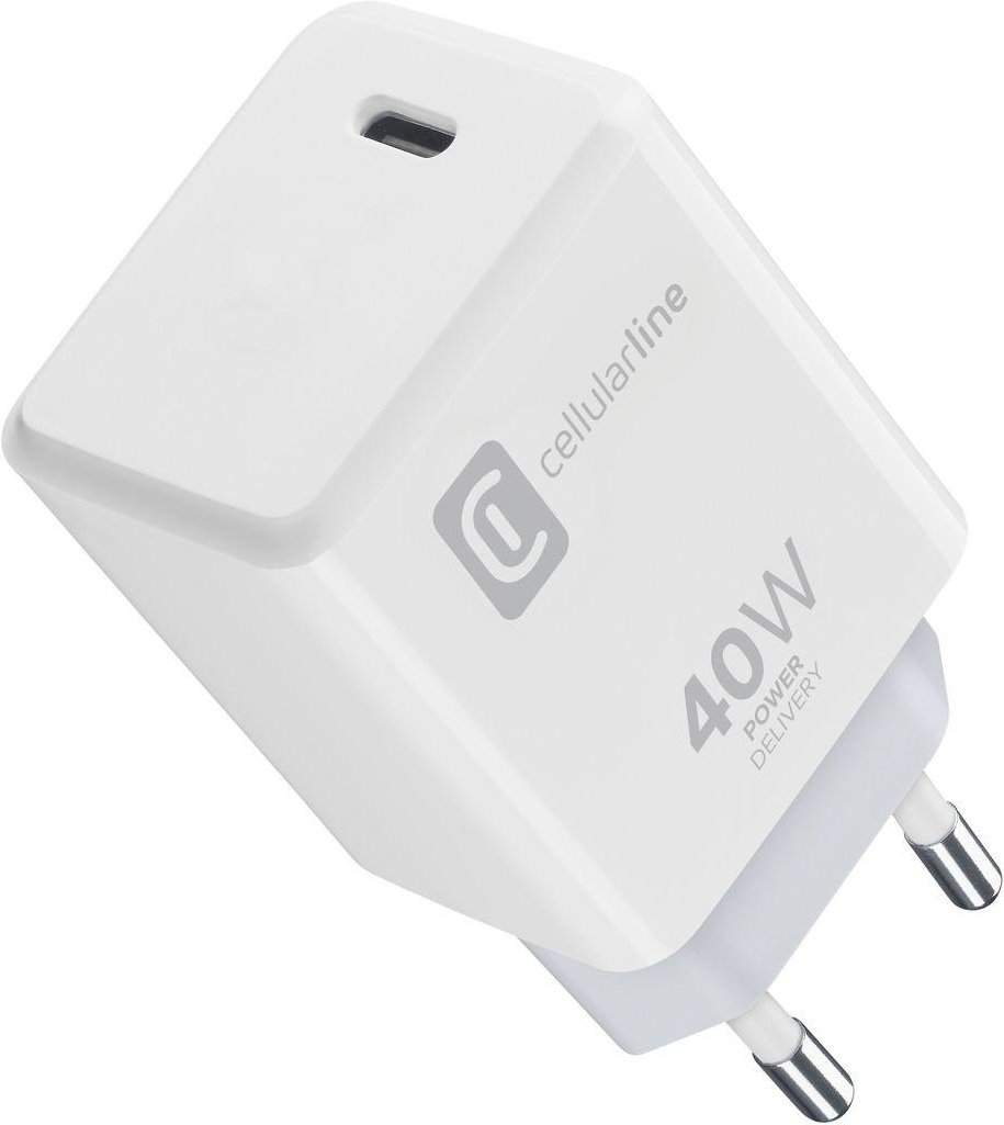 USB Typ-C Travel Charger One 40W White (61403) Schnellladegerät (USB-C)