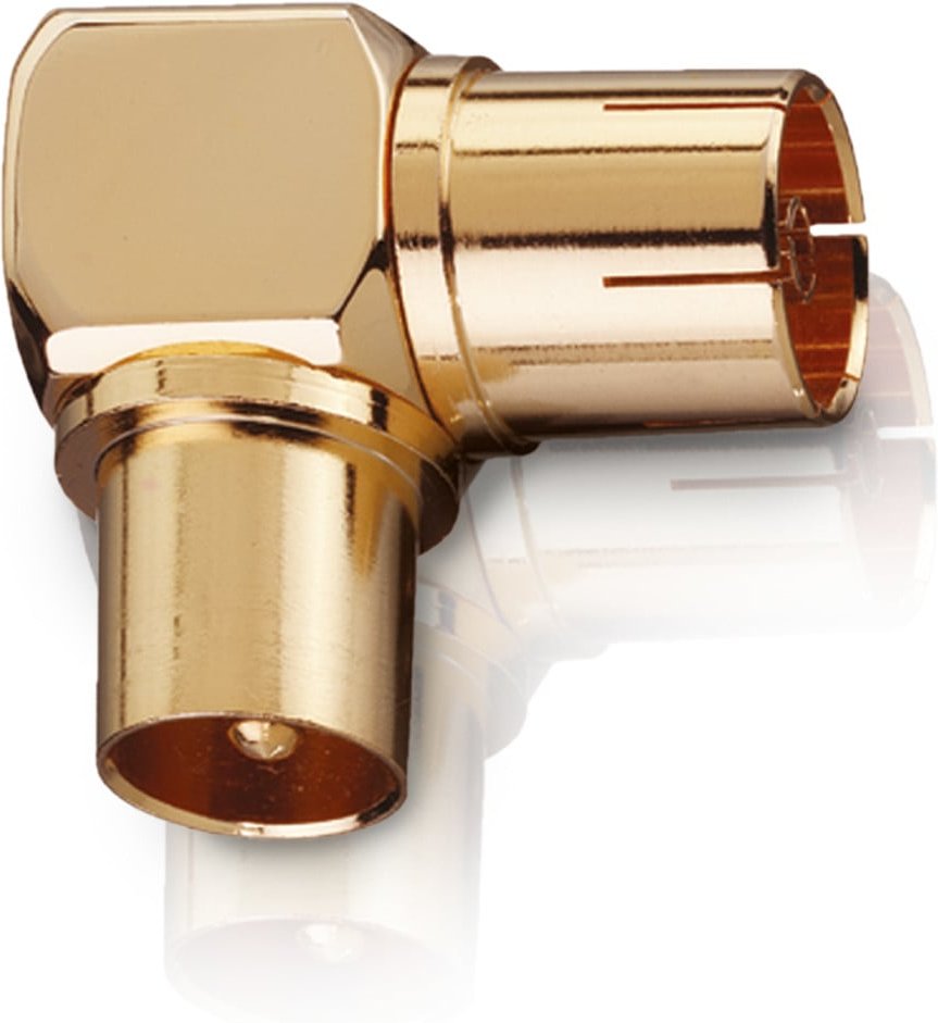 Winkeladapter f. Antennenstecker m/w 2St