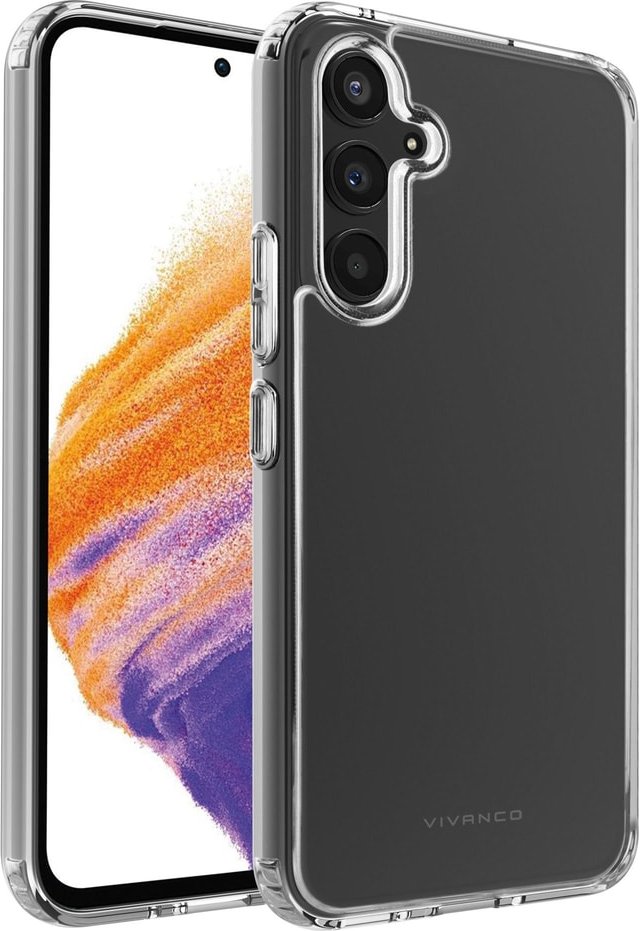 Safe and Steady, Anti Shock Cover für Samsung Galaxy A54 5G Transparent (63550) Handyhülle