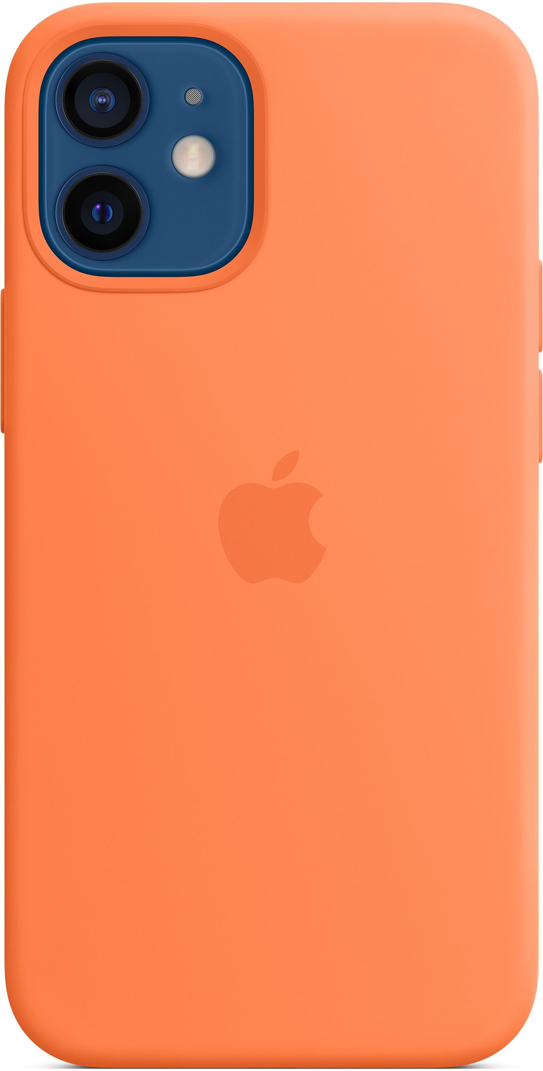 iPhone 12 mini Silikon Case mit MagSafe - Kumquat Handyhülle