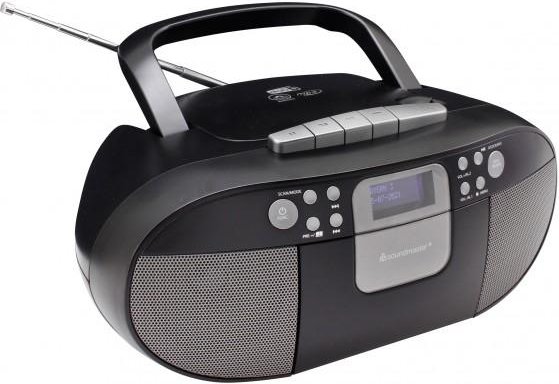 SCD7800 Schwarz DAB+ Radio mit CD Player