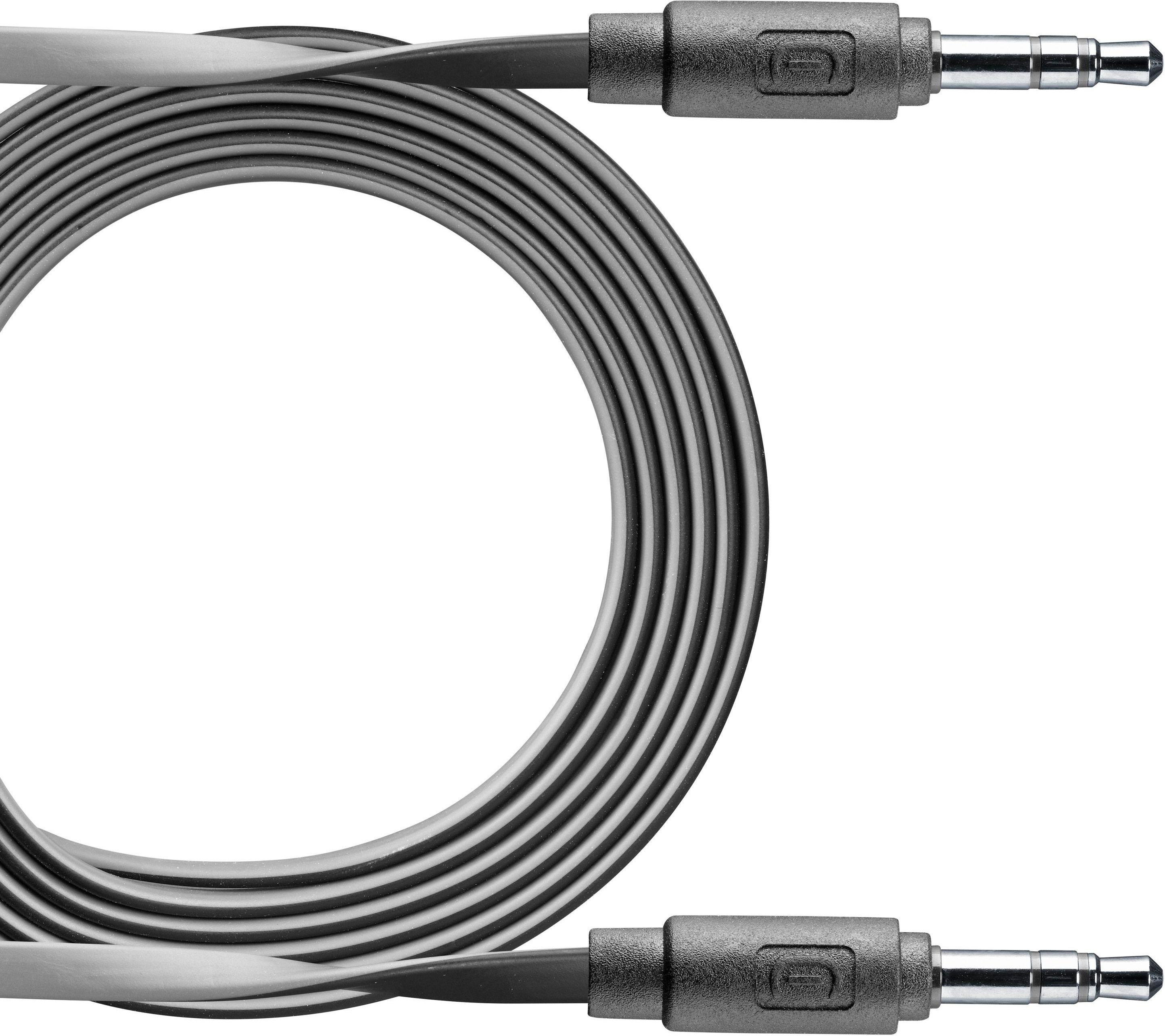 Audio Adapter Kabel 3,5mm zu 3,5mm Klinkenanschluss 1m Black