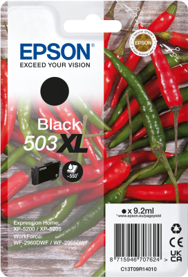 503XL Chillies schwarz Druckerpatrone