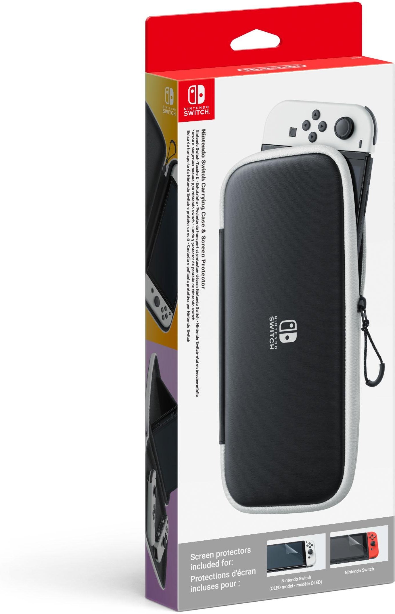 Nintendo Switch-Tasche & -Schutzfolie