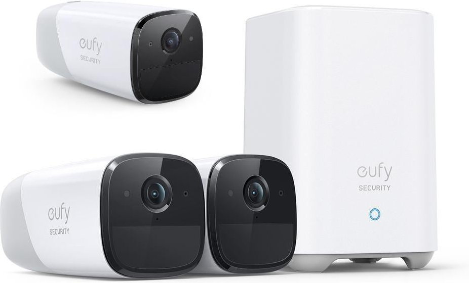 eufyCam 2 Pro (3-Kameraset) weiß