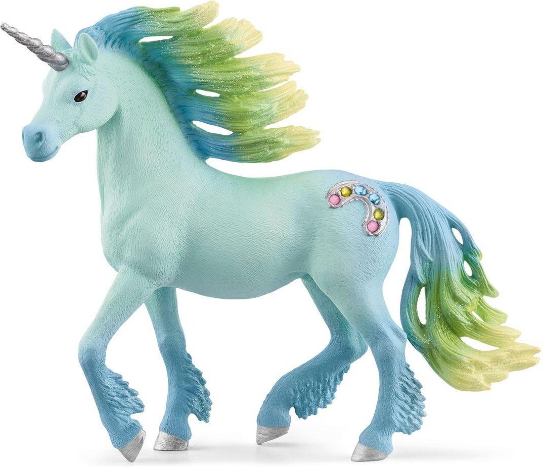 Zuckerwatte Einhorn Hengst Spielfigur