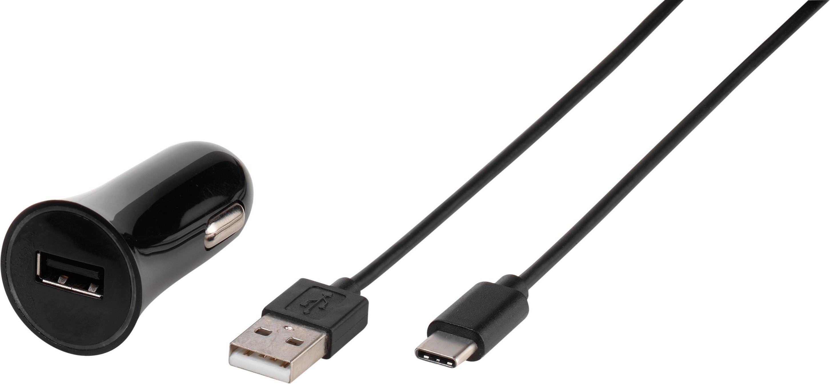 Super Fast Car Charger Set, Kfz Schnellladegerät inkl. USB Type-C™ Kabel, 15W (62221)