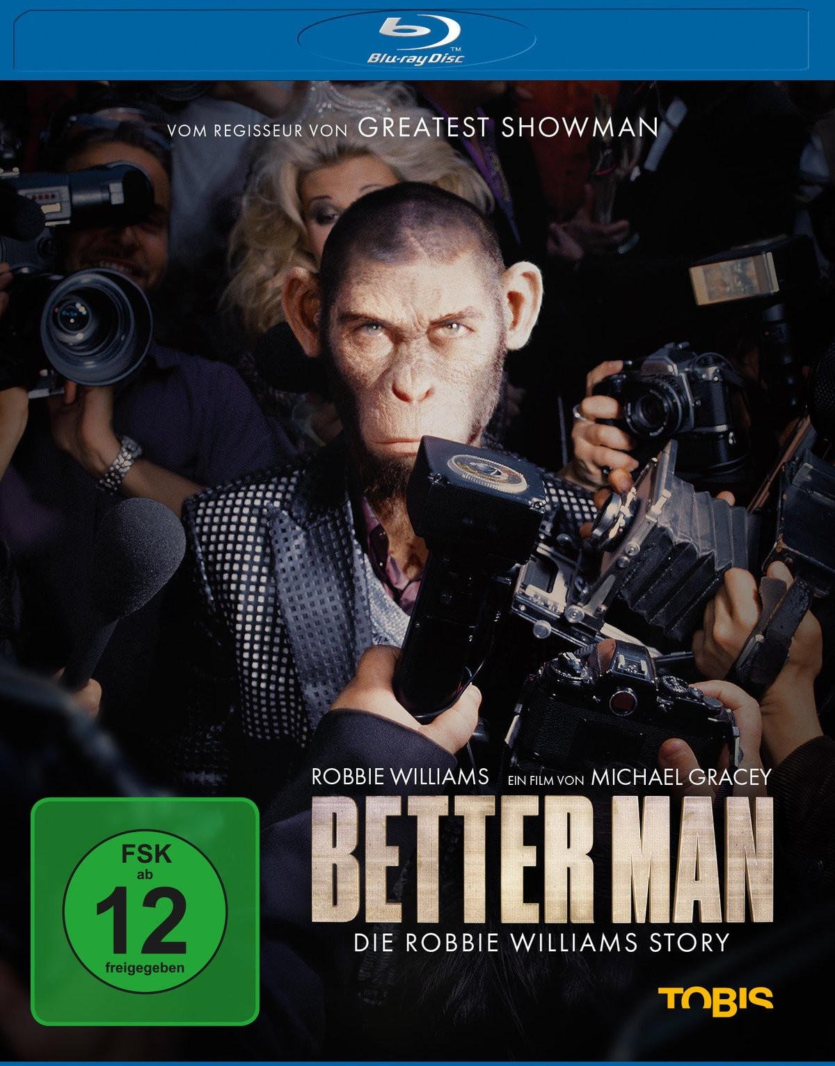 Thumbnail - Blu-ray Better Man - Die Robbie Williams Story