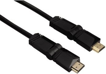 High Speed HDMI™-Kabel, St.- St., Rotation, vergoldet, Ethernet, 3,0 m (122111)