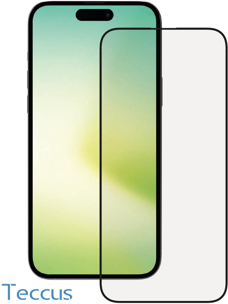 Set 2.5D FullScreen Displayschutzglas für iPhone 15 Plus, 2 Stück (63997)