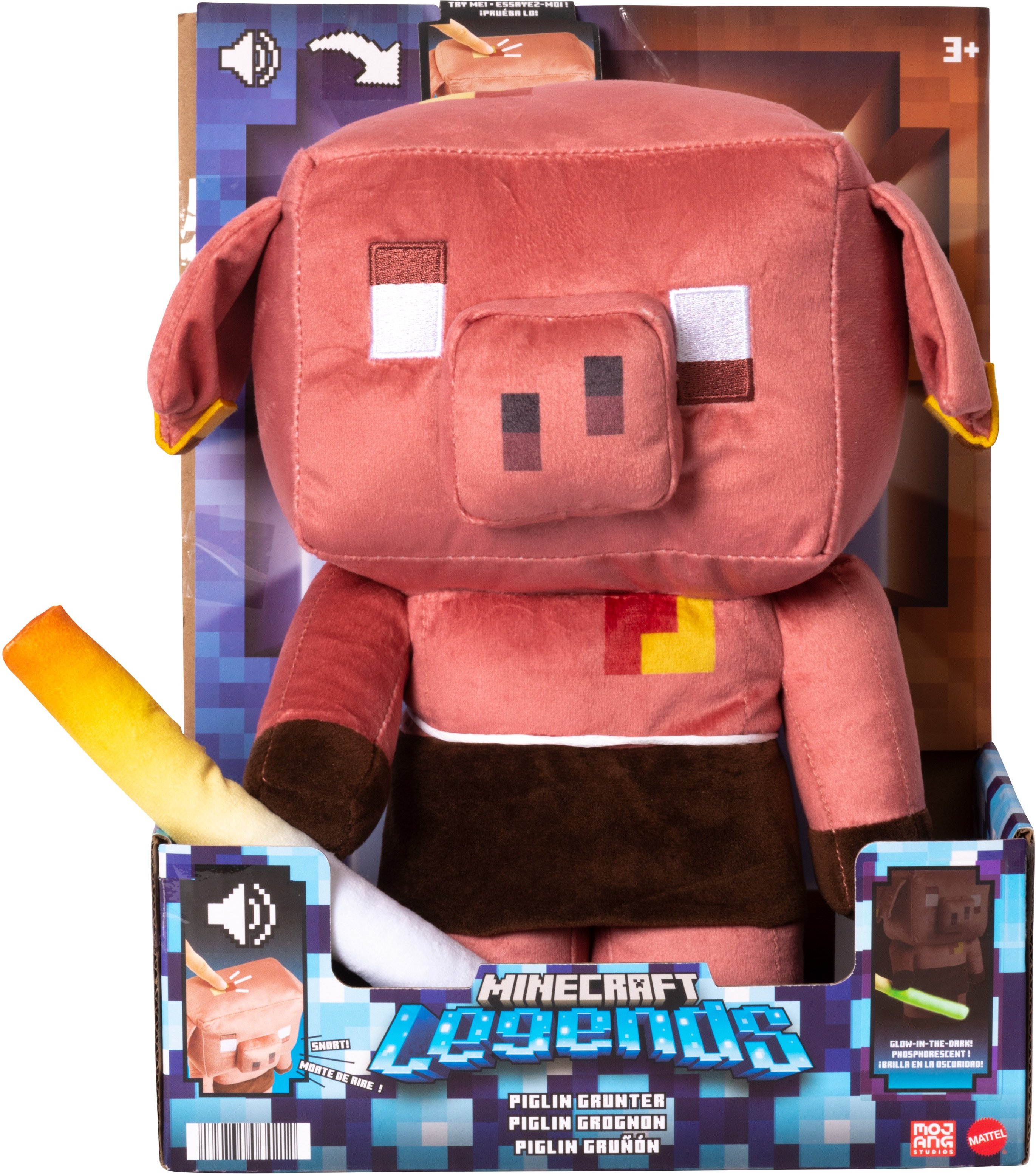 Minecraft Plüsch Piglin 30cm Kuscheltier