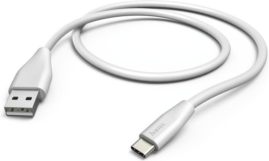 Lade-/Datenkabel, USB Type-C - USB-3.1-A-Stecker, 1,5 m, Weiß (00178397)