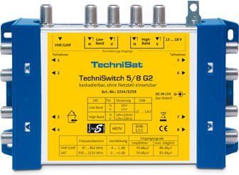 TechniSwitch 5/8 G2 Multischalter