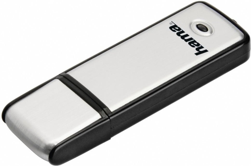Thumbnail - USB-Stick "Fancy", USB 2.0, 64 GB, 15MB/s, Schwarz/Silber (00181083)