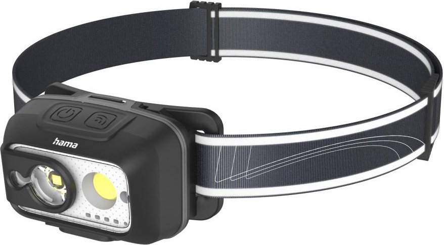 LED-Stirnlampe "HL500-C", mit Akku, Kopflampe zum Joggen, Arbeiten, 4 Modi (00228609)