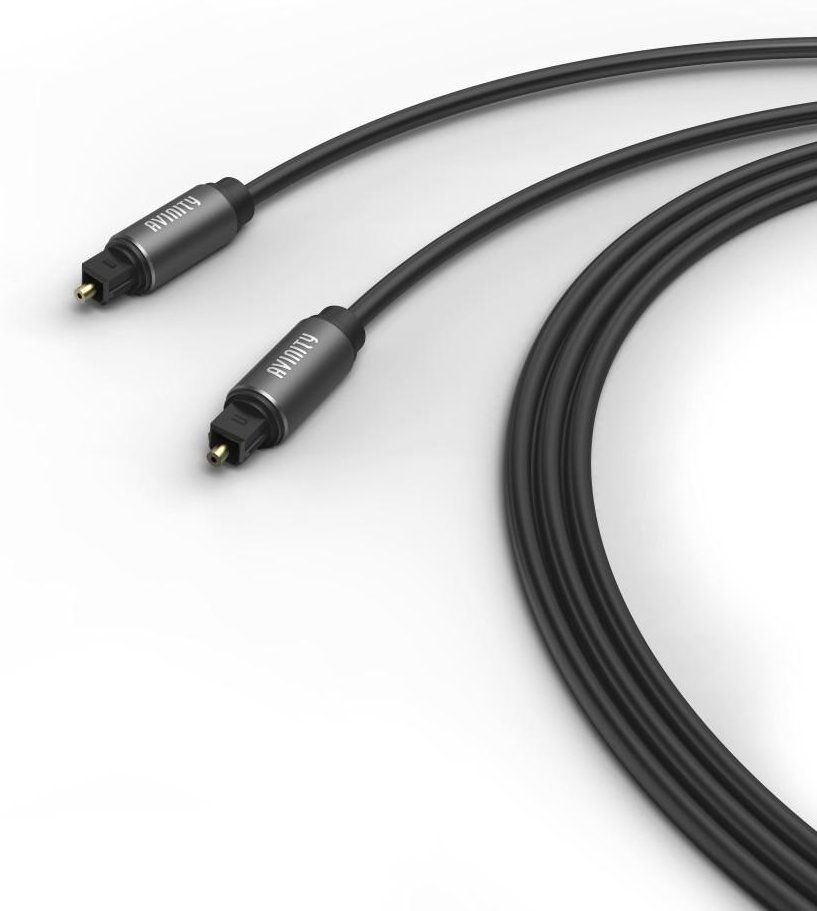 Thumbnail - Audio-Lichtleiter-Kabel, ODT-Stecker (Toslink), Metall, 3,0 m (00107598)