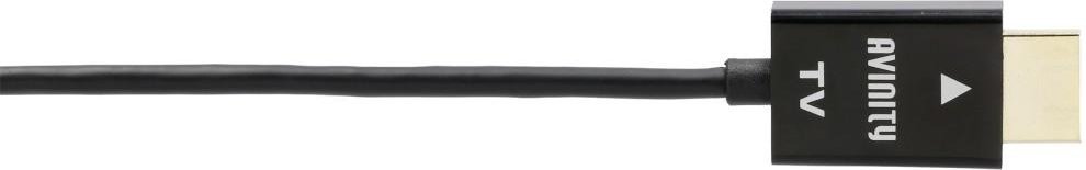 High Speed HDMI™-Kabel, ultradünn, vergoldet, Ethernet, 3,0 m (00127084)