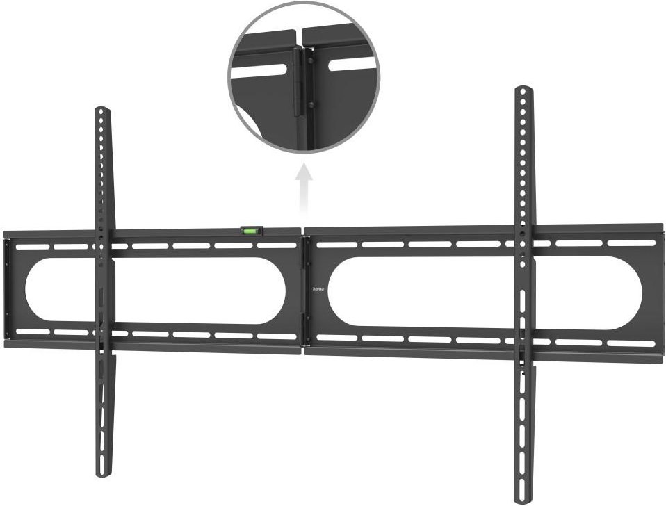 TV-Wandhalterung FIX "Strong", 1100 x 600, 305 cm (120"), Schwarz (00118129)