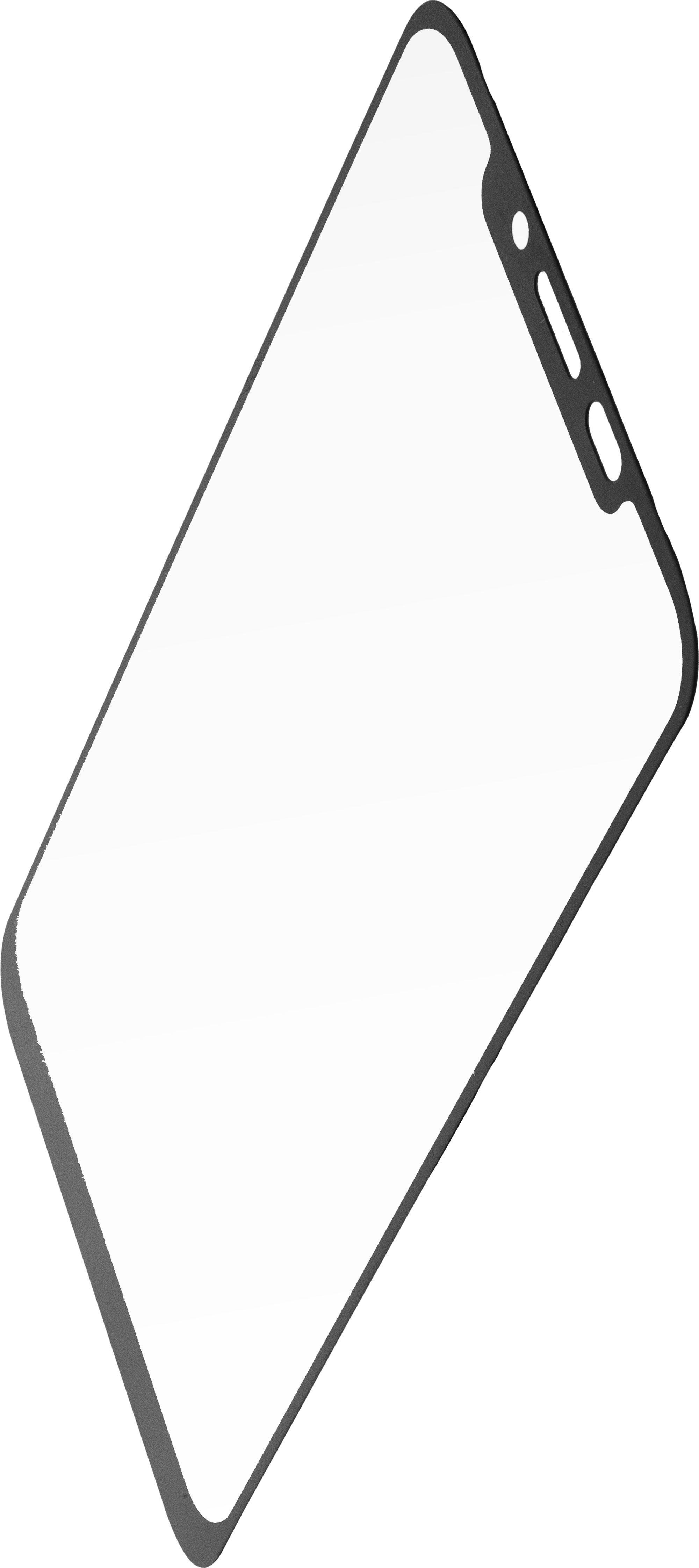 FULL DISPLAY HD Glass Protector für Gigaset GS195 Frame Black Schutzglas