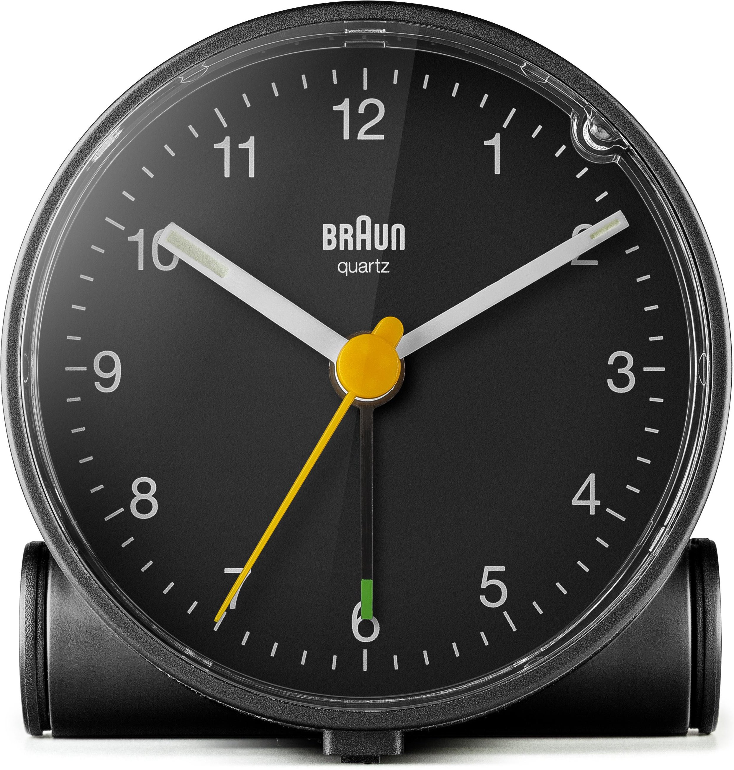 67003 Quarzwecker schwarz
