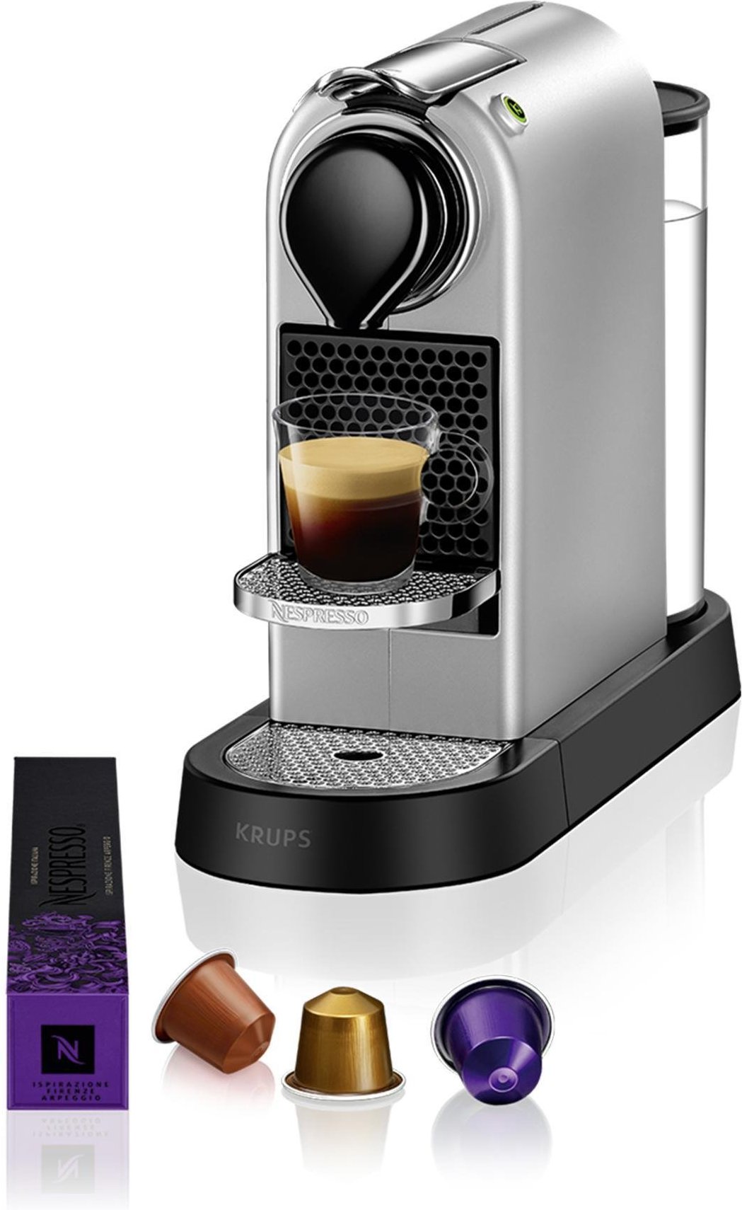 XN 741B Citiz silber Nespresso-Kapselmaschine