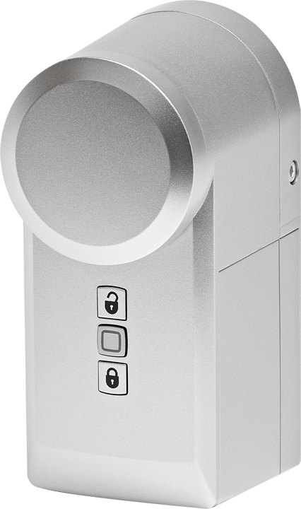 Türschlossantrieb, silber