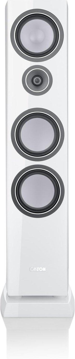 Vento 80 weiss highgloss Stück Standlautsprecher