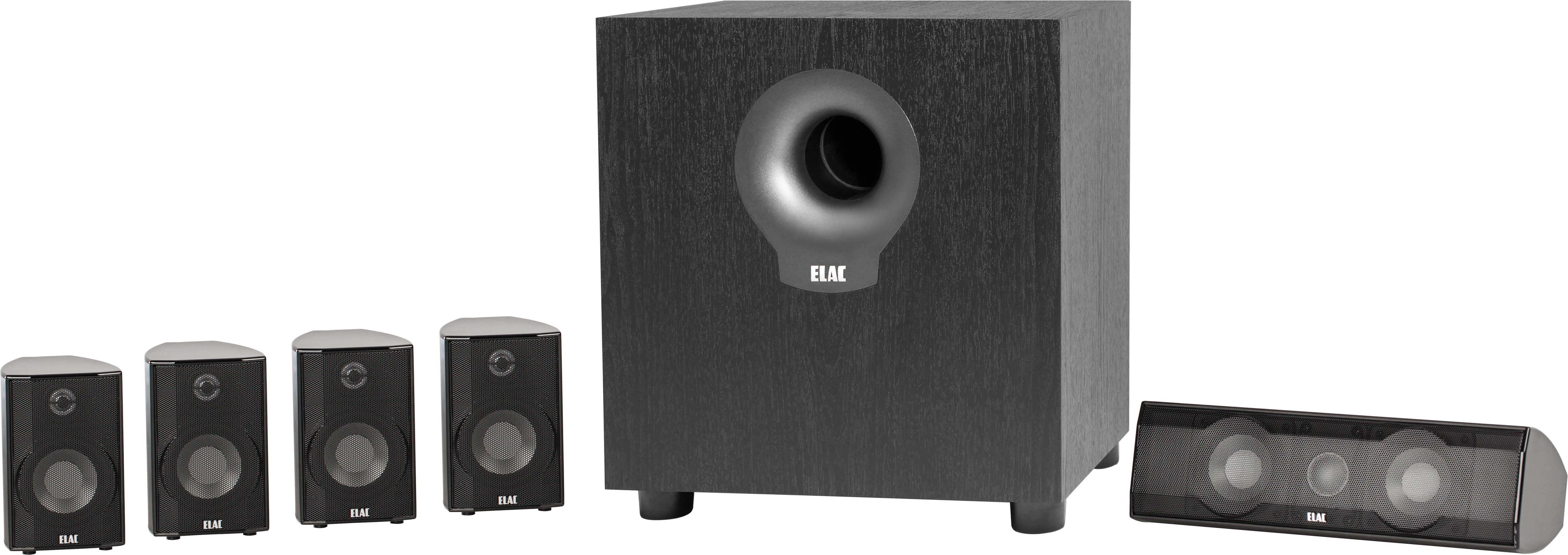 Cinema 10.2 schwarz Heimkino-Set (6-teilig)