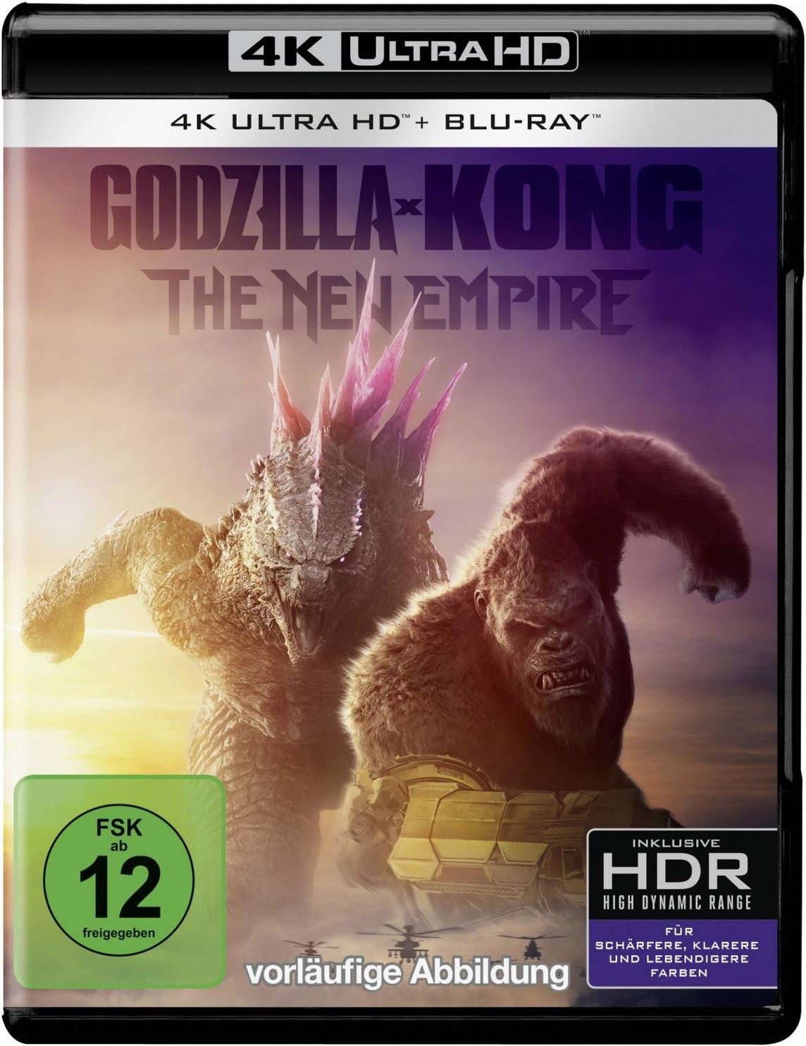 4K Ultra HD Blu-ray Godzilla x Kong: The New Empire (4K Ultra HD) + (Blu-ray)