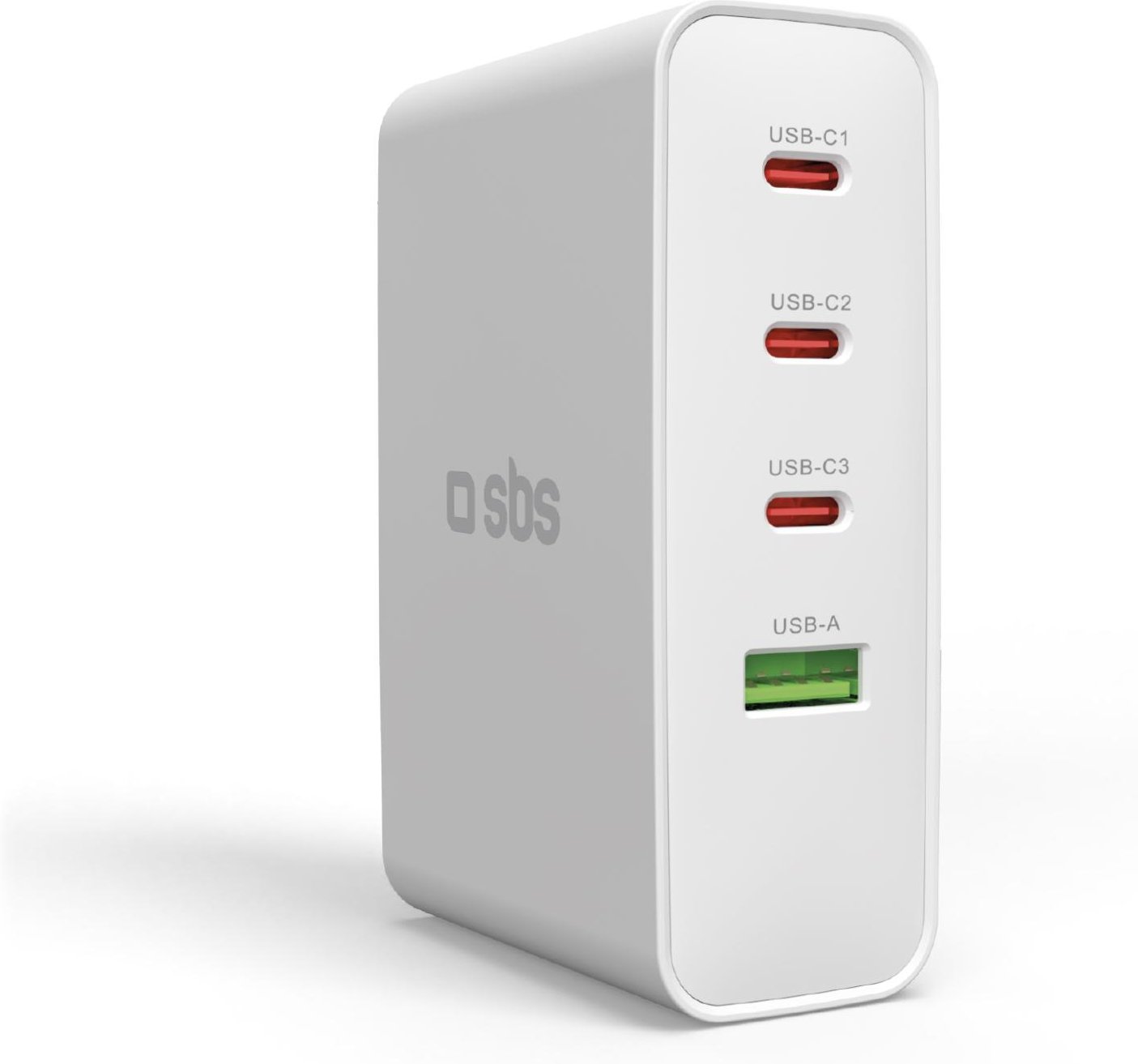 Universal-Reise-Ladegerät-Adapter 100W, Weiß