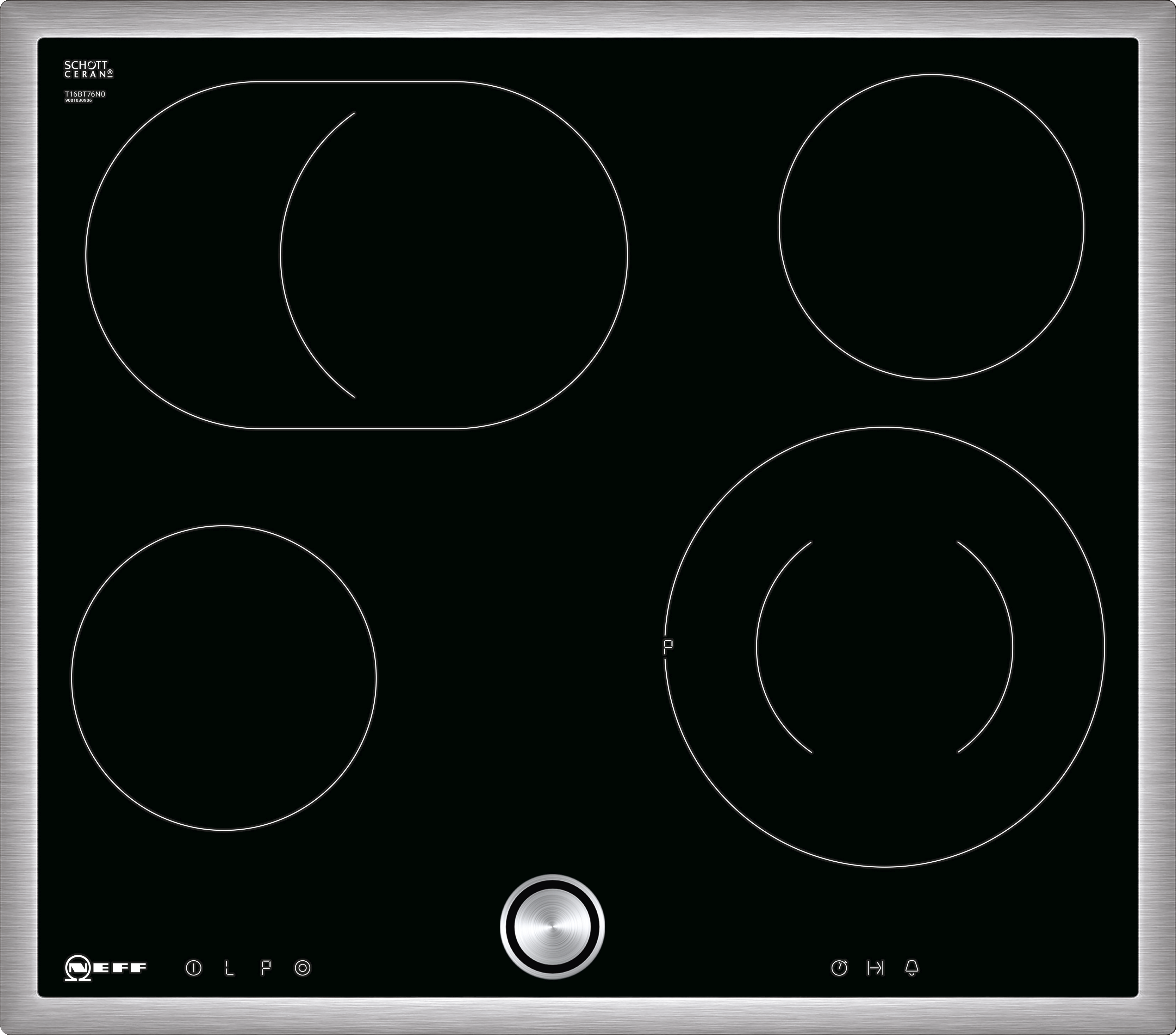 T16BT76N0 Cerankochfeld (autark)