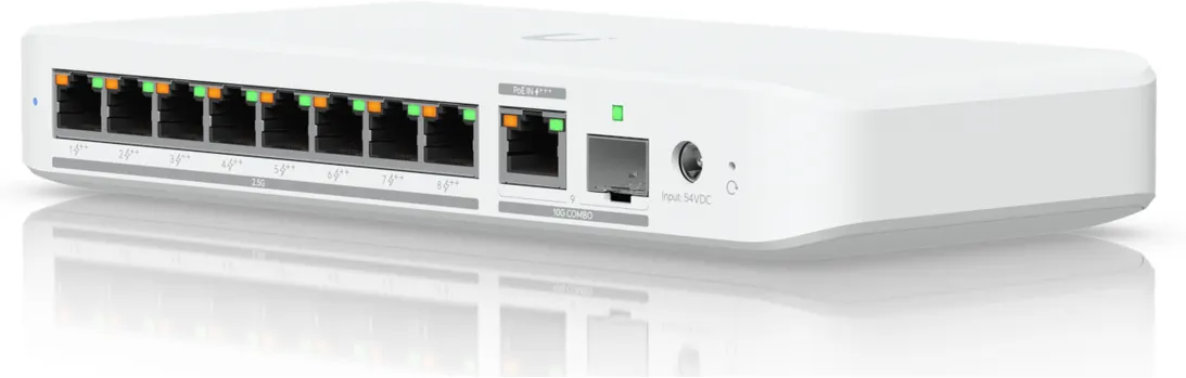 Thumbnail - UniFi Switch 2.5G 8-Port PoE Netzwerk-Switch