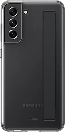 EF-XG990 Slim Strap Cover Galaxy S21 FE, schwarz Handyhülle