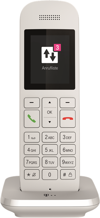 Sinus 12 Weiß Schnurloses Telefon