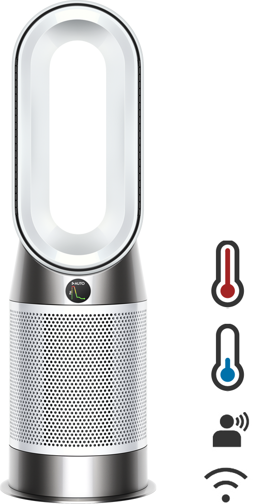 Purifier Hot+Cool HP1 Weiß Luftreiniger