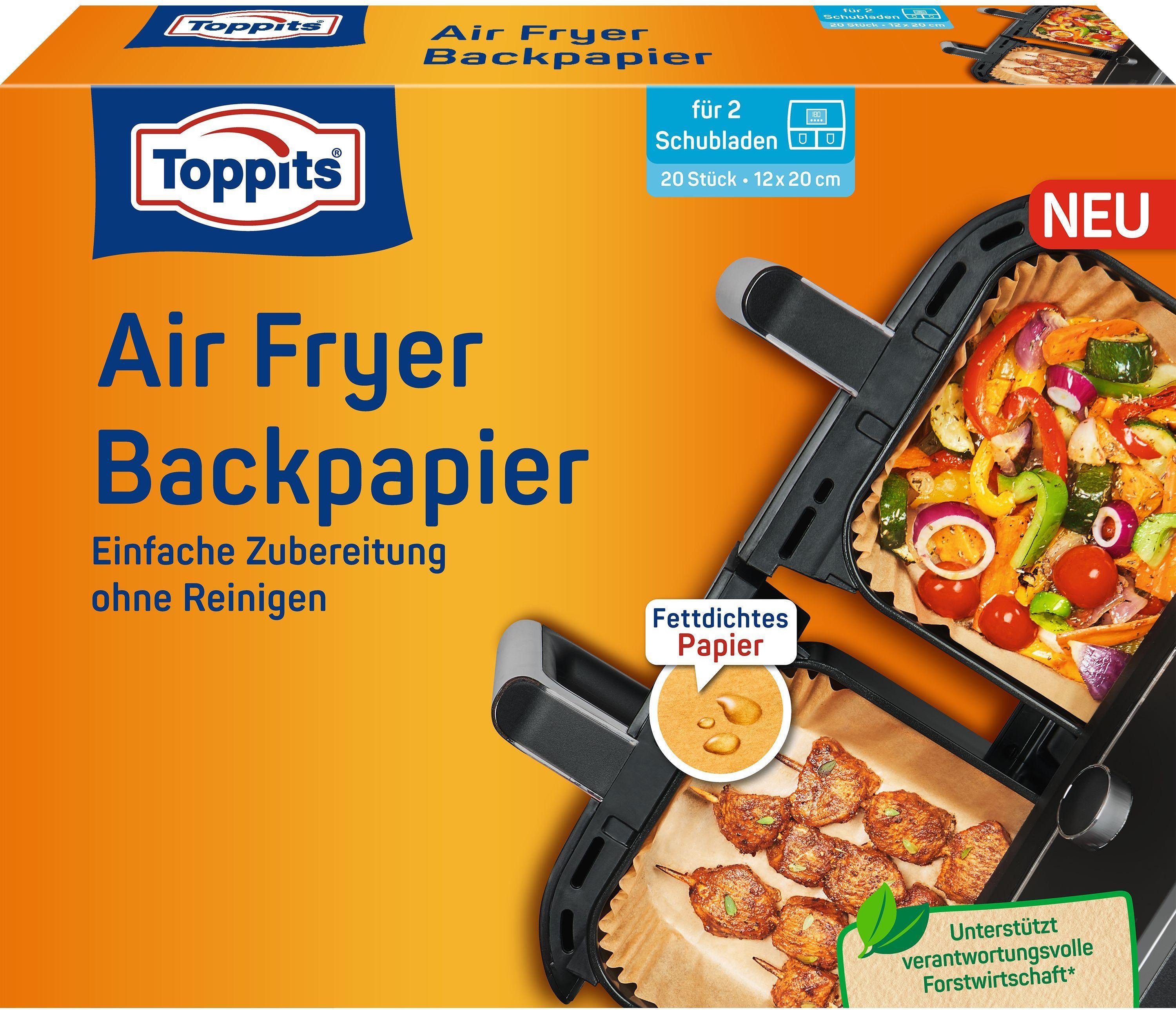 Backpapier Air Fryer 12x20cm