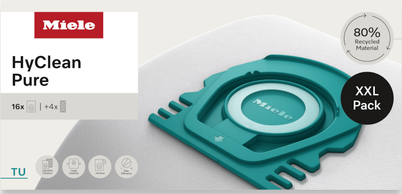 XXL HyClean Pure TU Staubsaugerbeutel