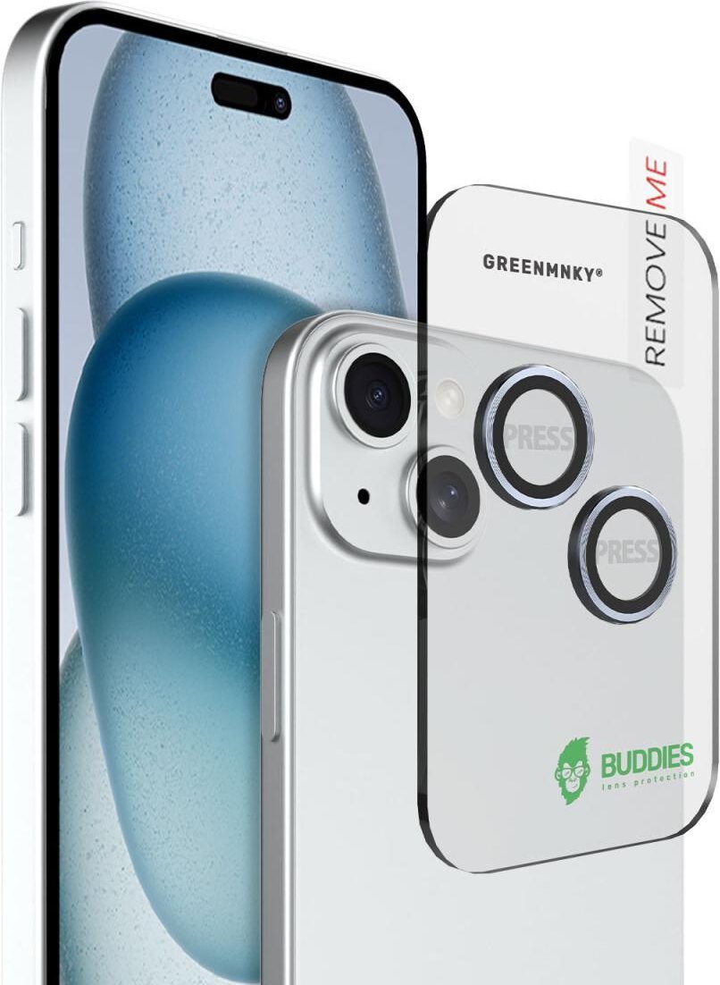 BUDDIES für iPhone 15/15 Plus, Light Blue