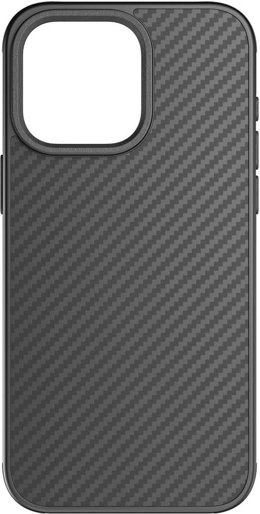 Cover "Robust Carbon" für Apple iPhone 15 Pro Max, Schwarz (00221289) Handyhülle