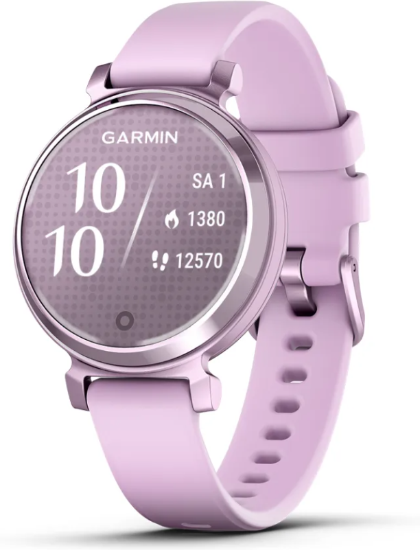 Lily® 2 Flieder mit Schnellwechsel-Silikon-Armband Smartwatch