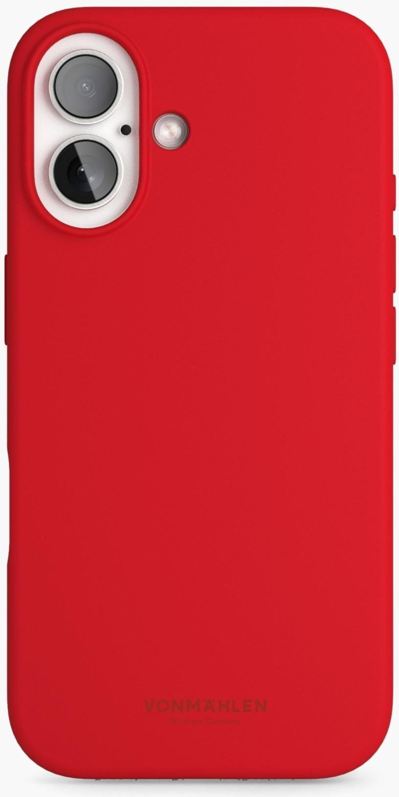 Thumbnail - Soft Silicone Case - Schutzhülle aus Silikon, MagSafe kompatibel iPhone 16, Cherry Blossom Handyhülle