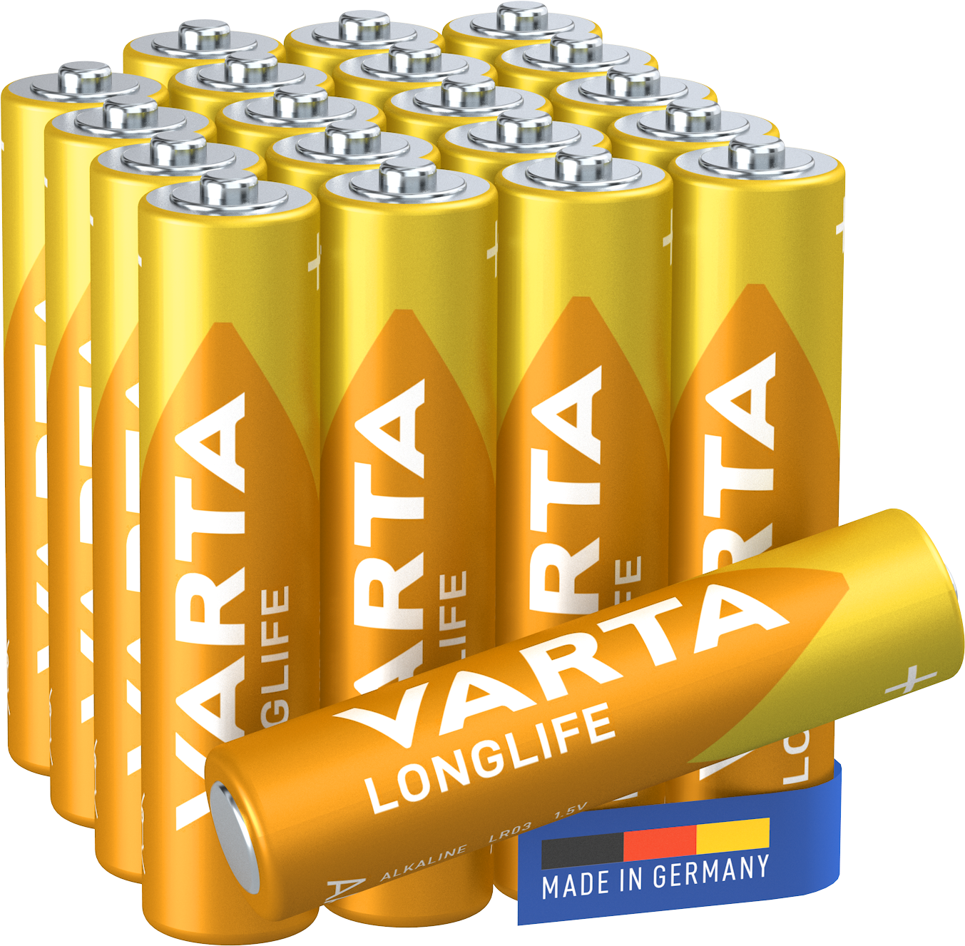 Longlife AAA 20er Blister Batterien
