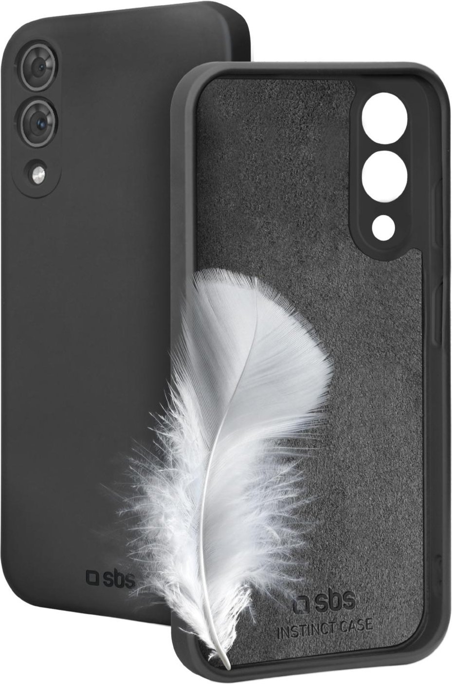 Instinct Hülle für Samsung Galaxy S25 Edge, Schwarz