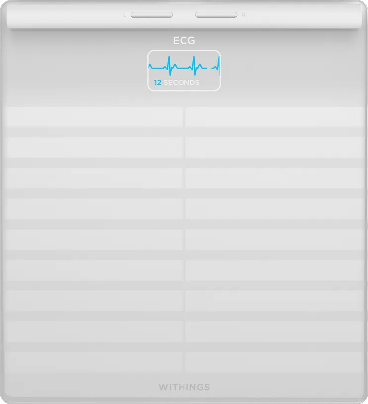 Body Scan weiß Diagnosewaage