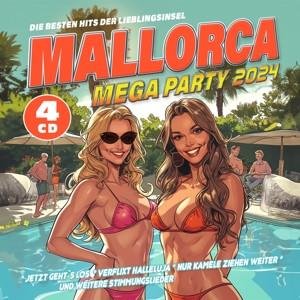 CD Mallorca Mega Party 2024(4CD)