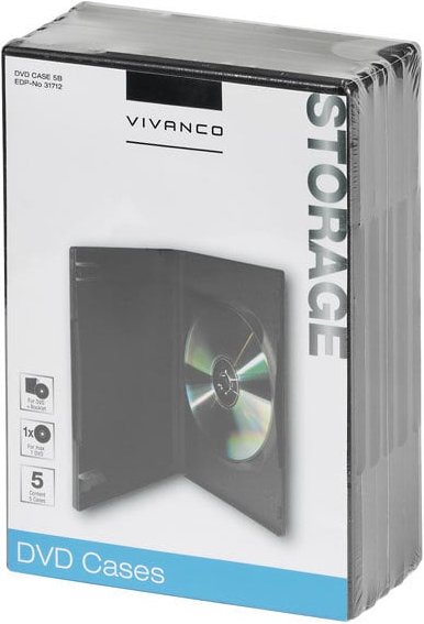 DVD Case, 5er Pack (31712)