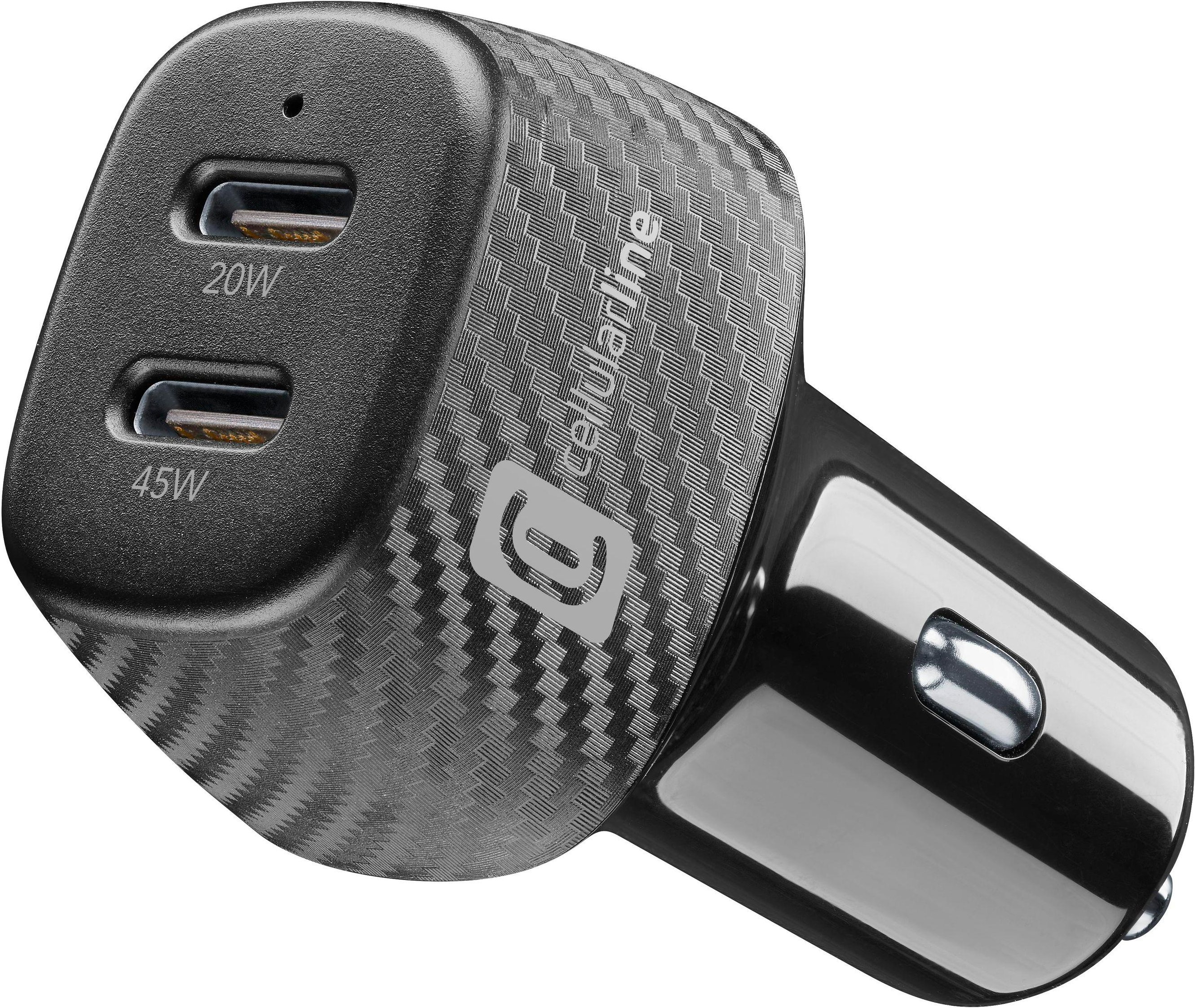 USB Typ-C Car Charger Multipower Hyper 65W Black (60781)