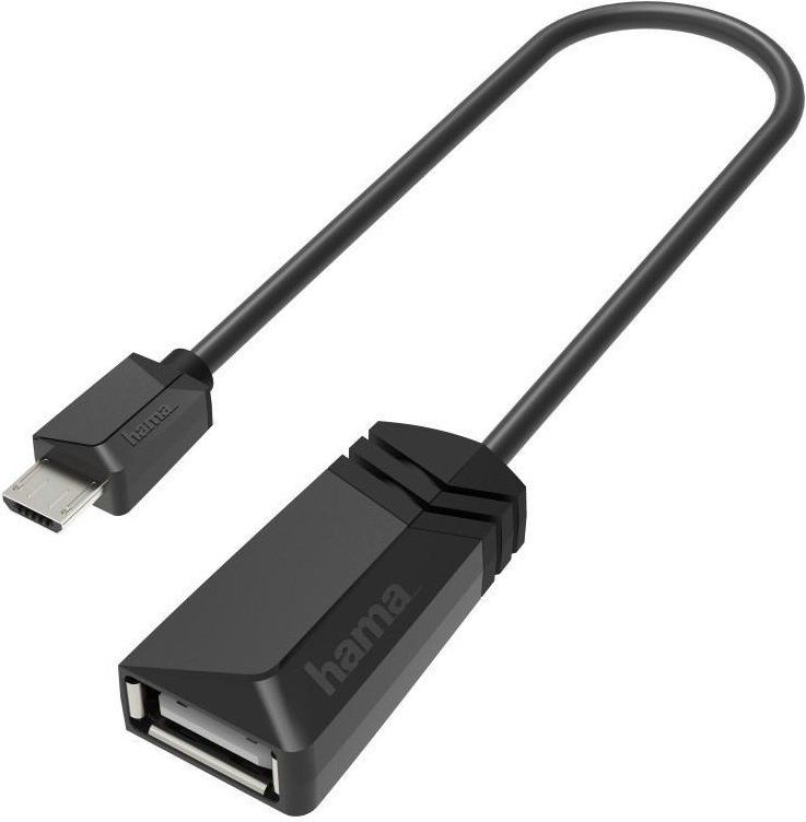 USB-OTG-Adapter, Micro-USB-Stecker - USB-Buchse, USB 2.0, 480 Mbit/s (00200308)
