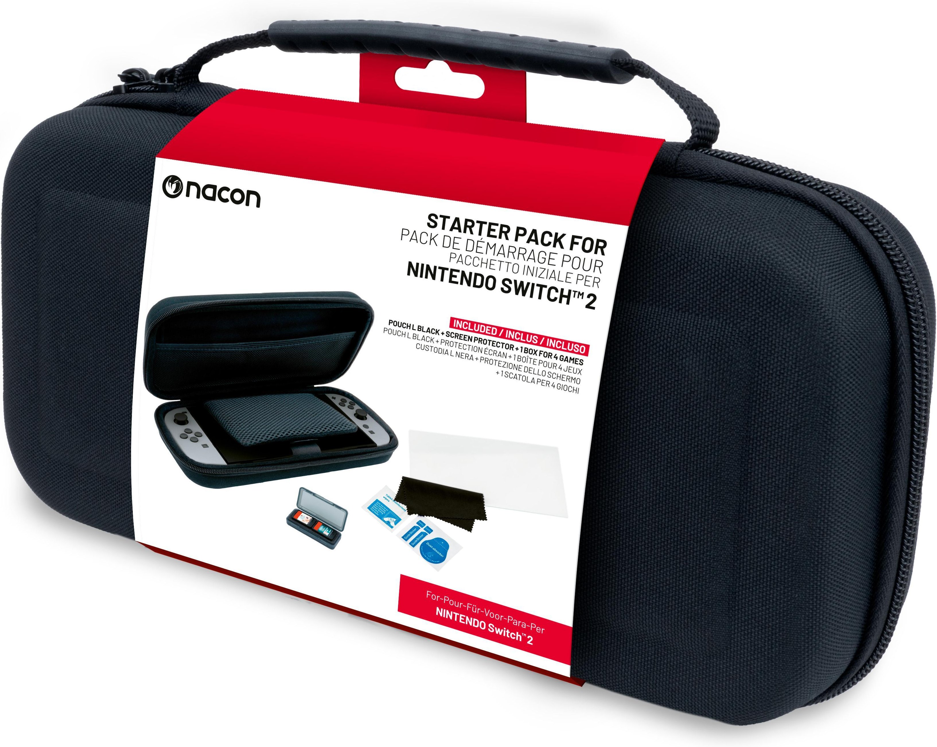 Nintendo Switch 2 Essential Pack, Schwarz