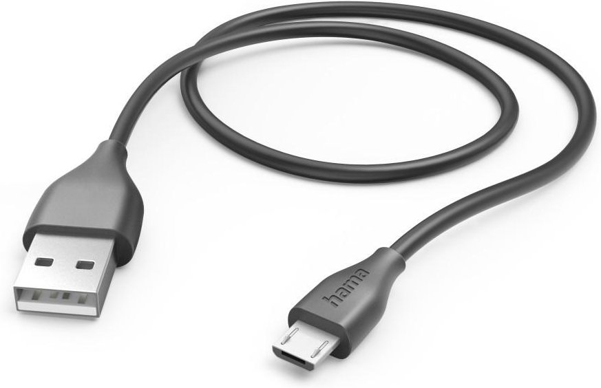 Ladekabel, USB-A - Micro-USB, 1,5 m, Schwarz (00201586)
